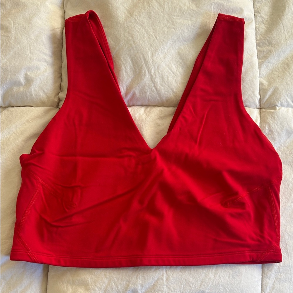 FP Movement by Free People Red Crop Top
